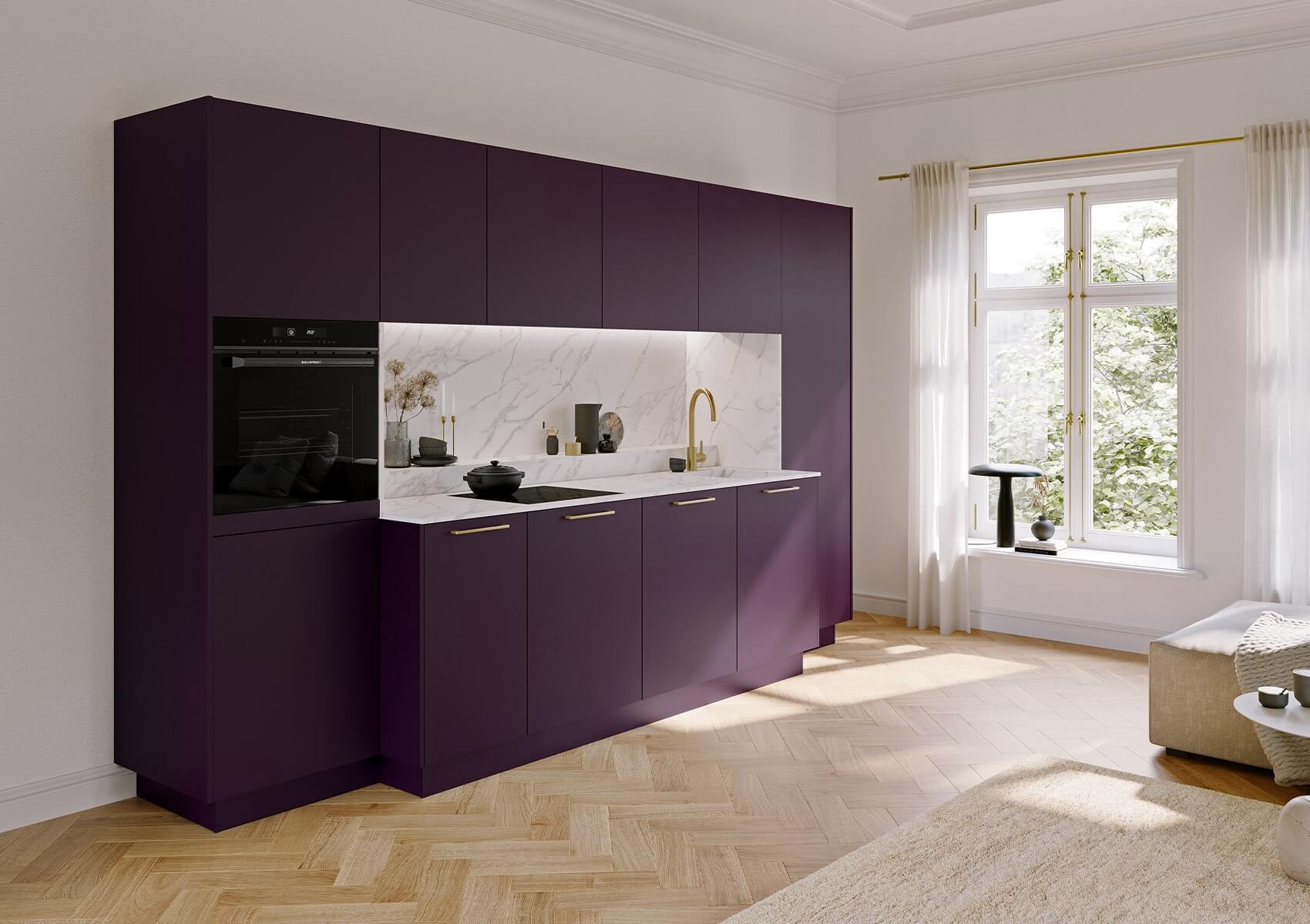 Haecker moderne Kuechenzeile concept130 Blackberry