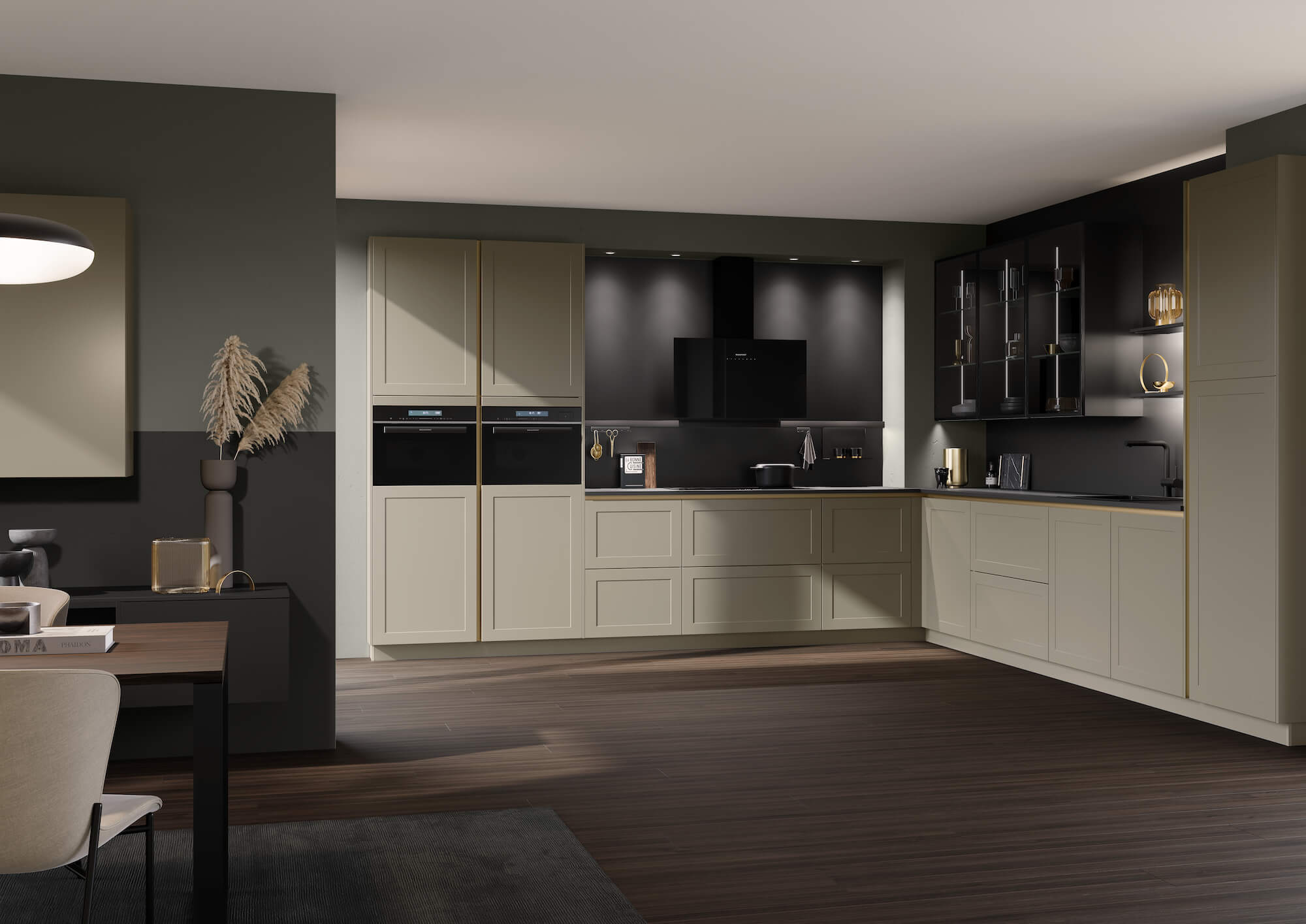 L-Kueche Haecker Landhausstil L-Kueche Umbra