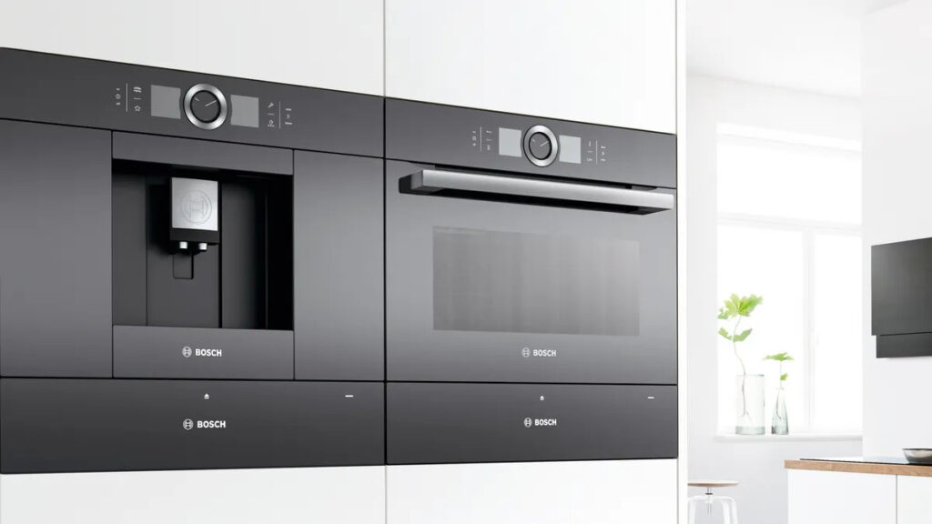 Bosch Kaffeevollautomat eingebaut