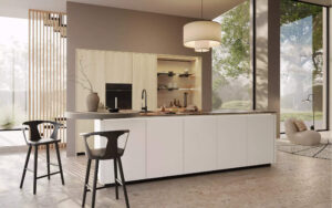 Küche planen Rotpunkt Design Inselkueche Eiche