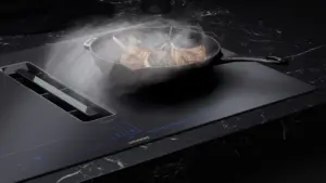 Die Neuheiten von Siemens 2026 Siemens studioLine Kochfeld iQ700 Matt Edition mit Muldenluefter