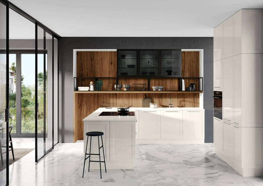 Häcker Granada moderne L-Küche mit Hochschrank Weiß Hochglanz Sechs Tipps zur perfekten Küchenform