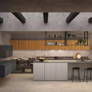 Rotpunkt Designküche mit Insel Zerox Was ist der Unterschied zwischen Wohnküche und Küche?