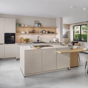 Nobilia-Look-Designkueche-mit-Insel-Beige