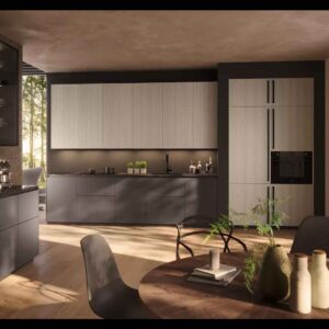 Rotpunkt Küchenzeile Designstil Terra Grey